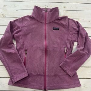 Patagonia Full Zip Fleece Jacket Women’s Size S Purple Color
